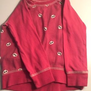 Girls panda sweatshirt